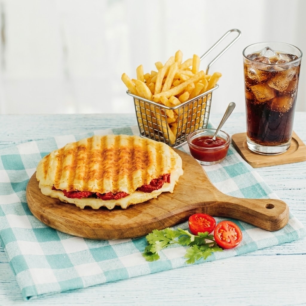 Bazlama Tost Menü