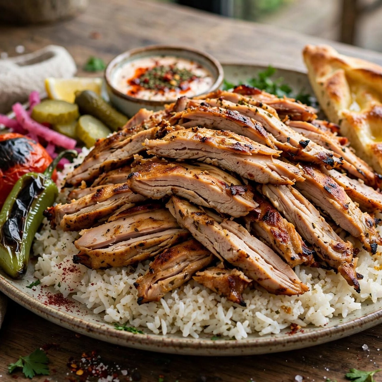 Janti Tavuk Döner Servis (250 Gr.)