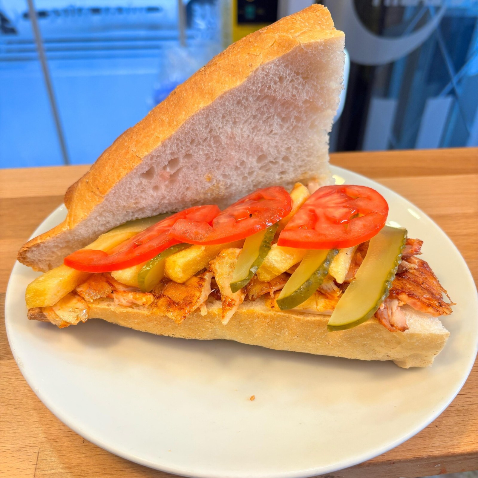 Yarım Ekmek Arası Tavuk Döner (50 Gr)