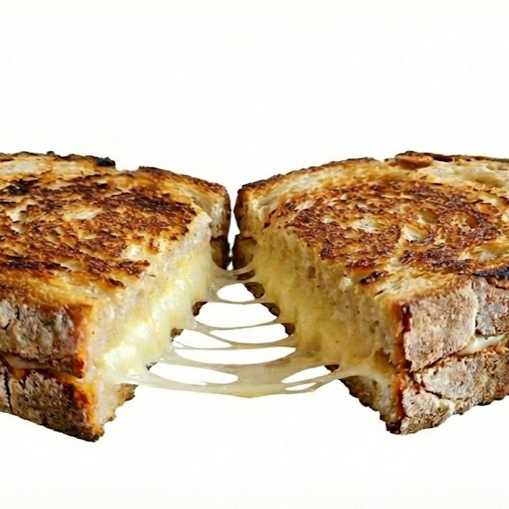 Ekşi Mayalı Ekmeğe Kaşarlı Tost