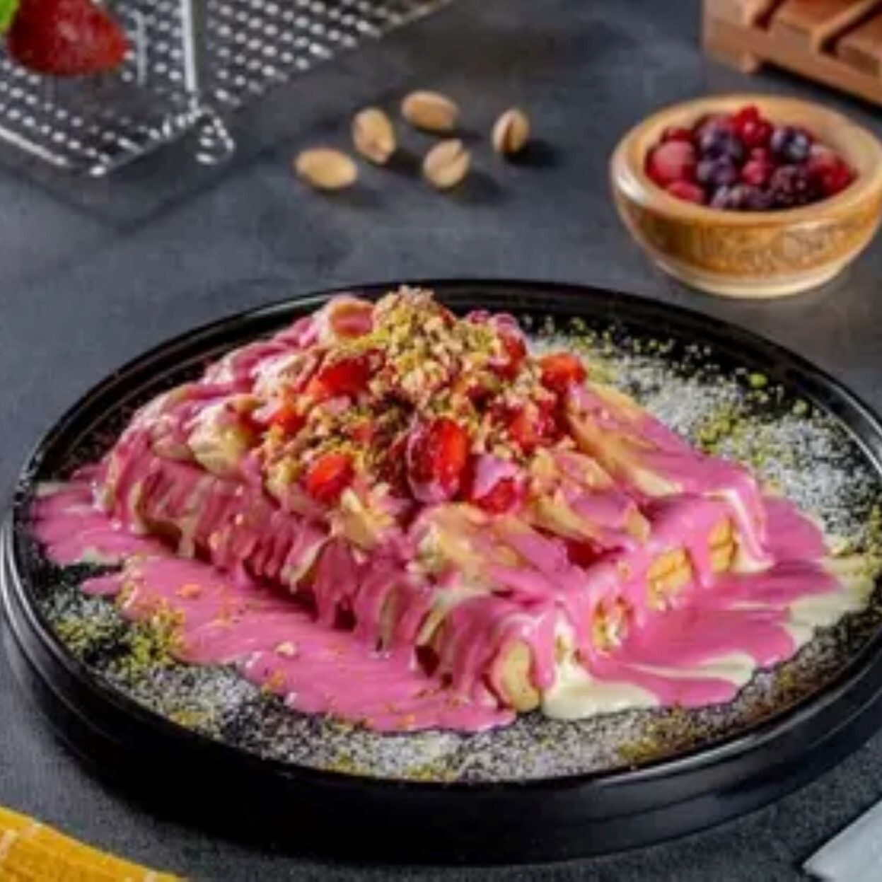 Framboise Waffle