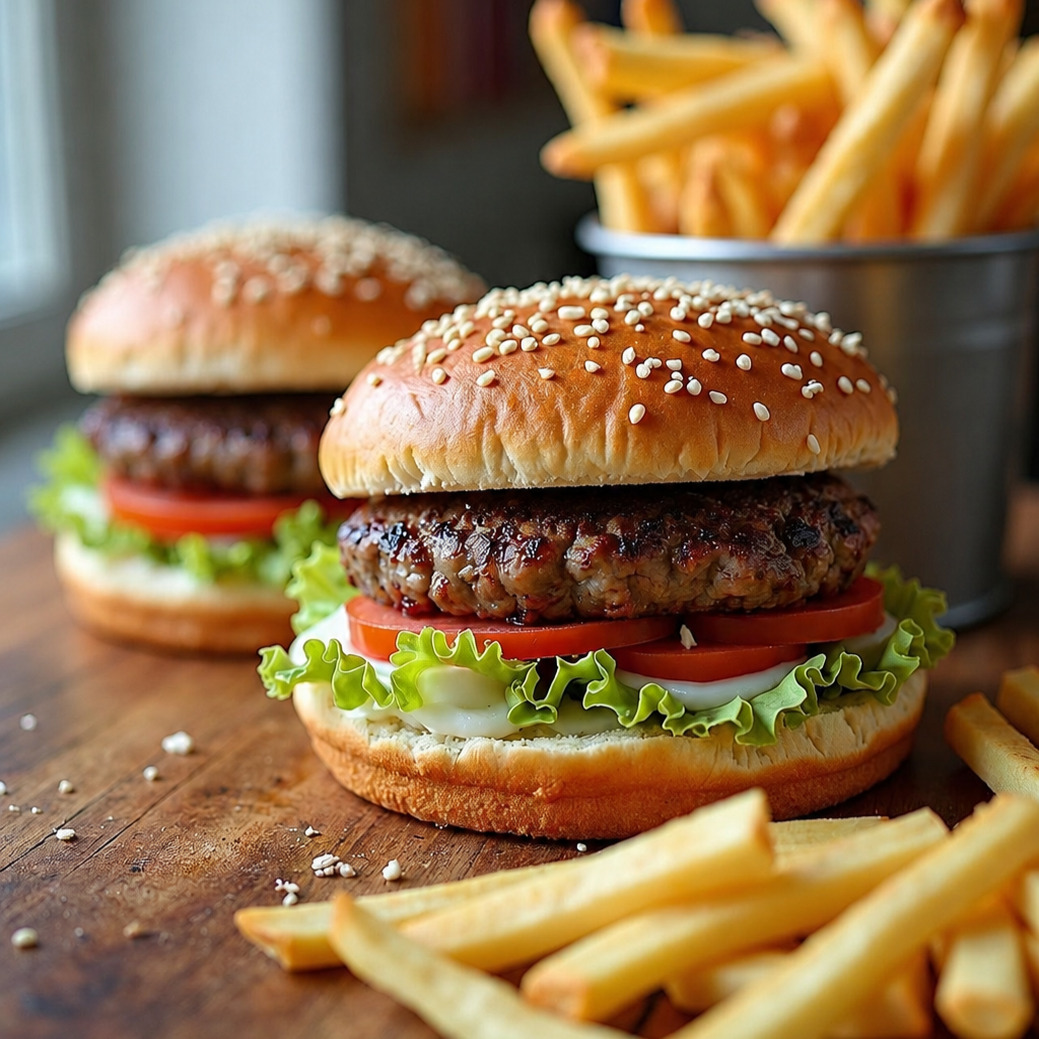 Klasik Burger Menü