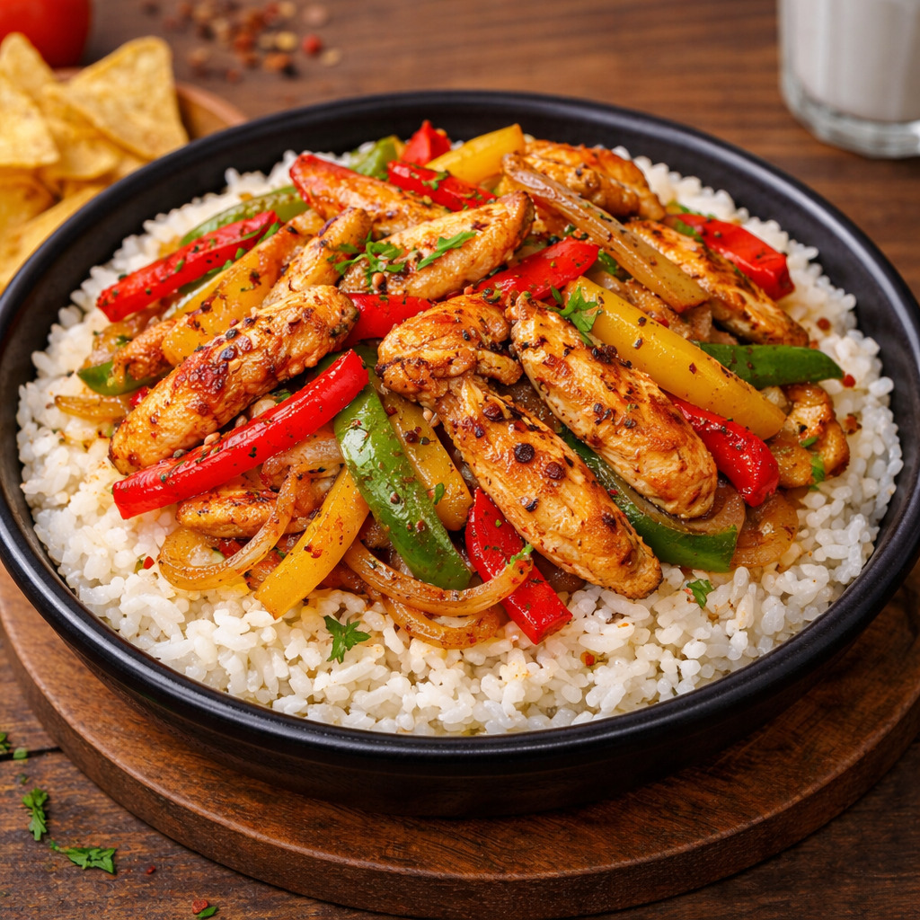 Yeni! Pilavix Fajita Bowl