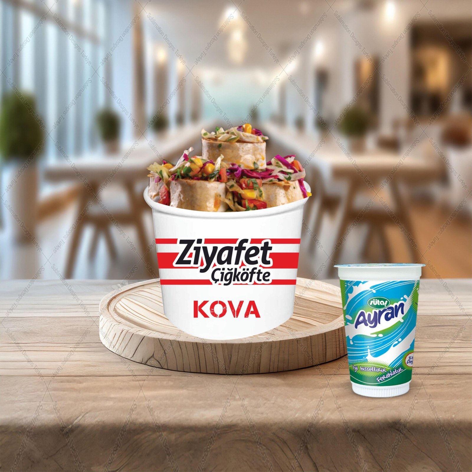 Mega Kova Dürüm + Ayran