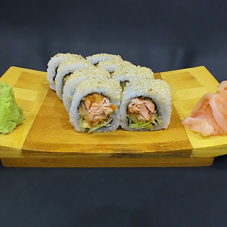132. Sake Tempura Roll