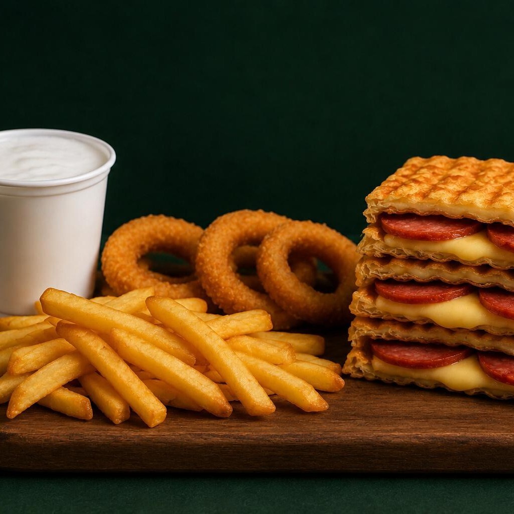 Sucuklu Tost Menüsü