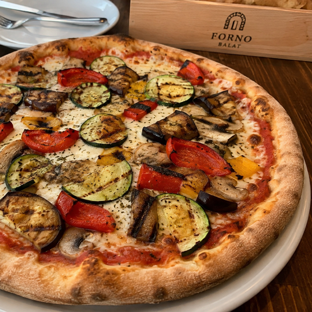 Izgara Sebzeli Pizza / Pizza with Grilled Vegetables (L)