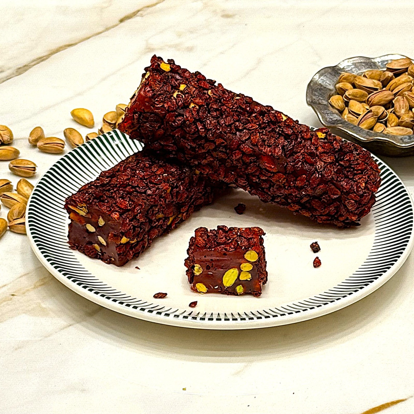 Zereşt Narlı Fıstıklı Lokum (500 gr.)