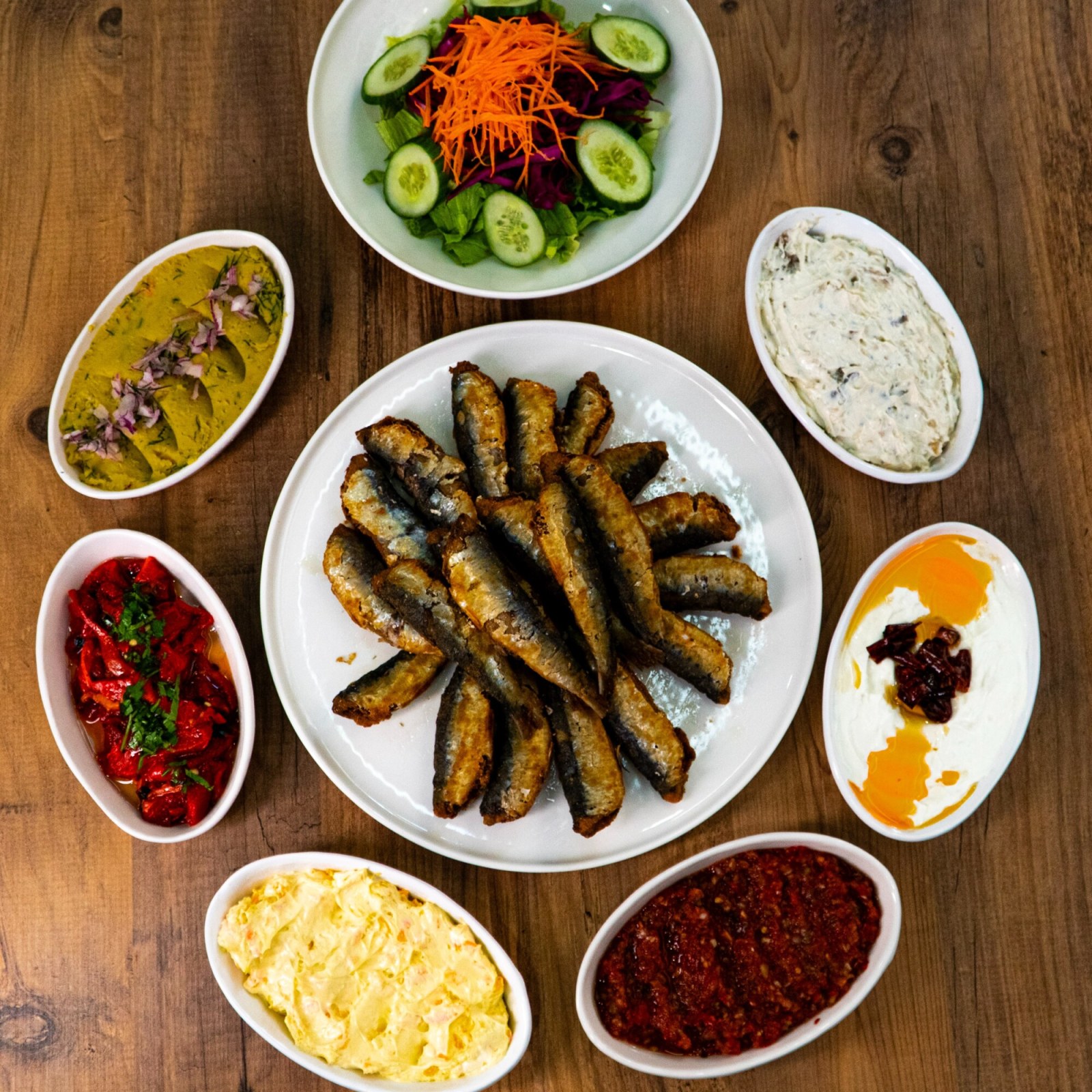 Bütün Sardalye Tava Menü (250/300 Gr Arası)