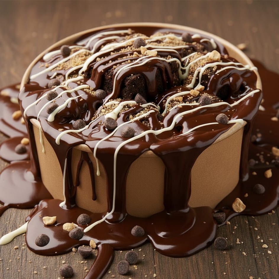 Dark Brownie Bowl Large
