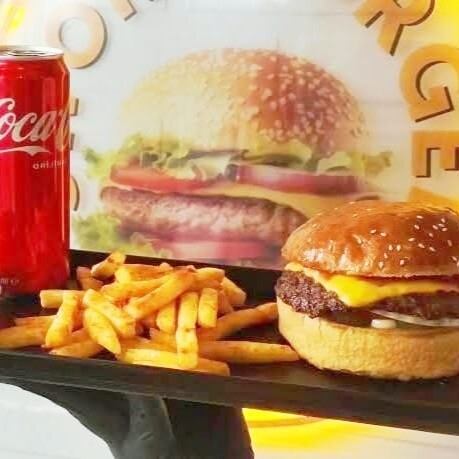 Sword Burger Menü