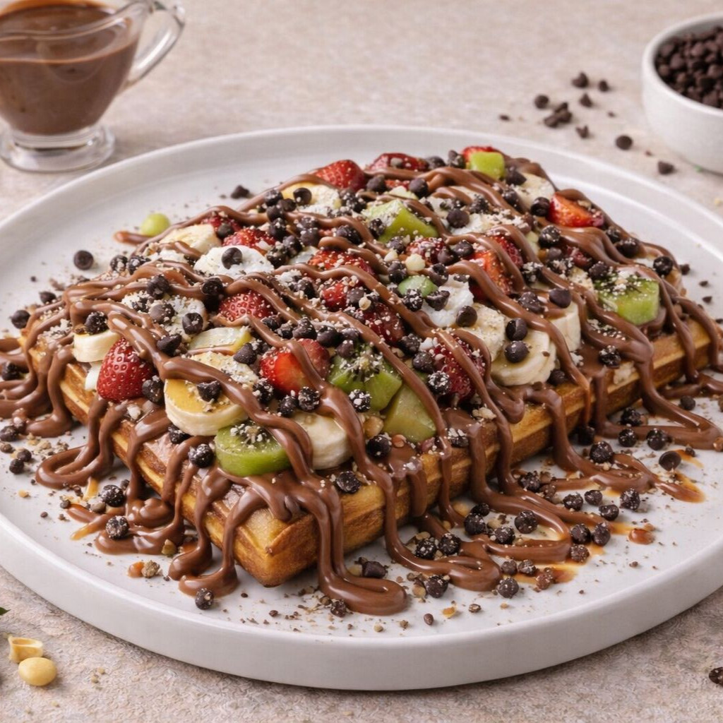 3'lü Klasik Waffle Menü