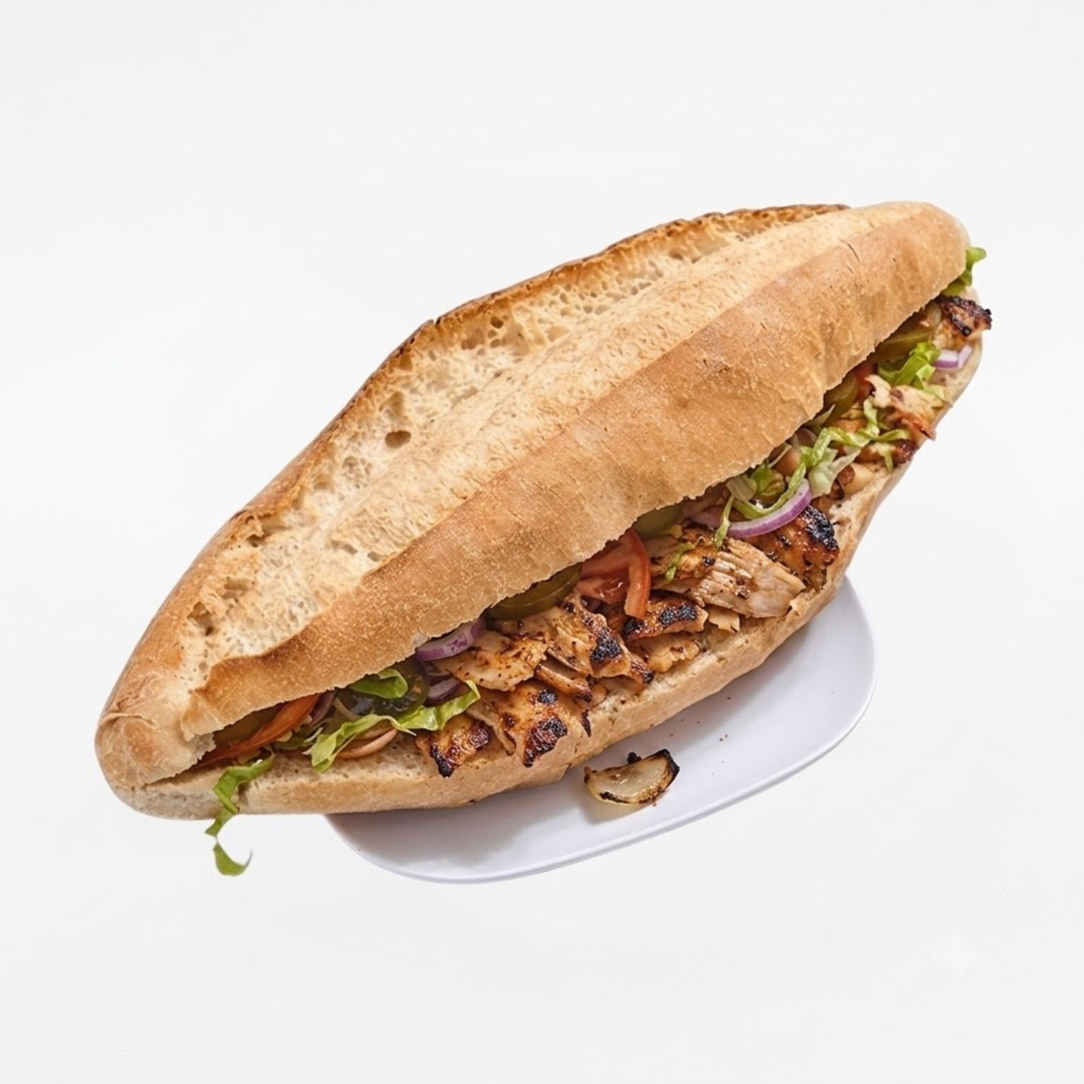 Tavuk Cağ Kebap Tam Ekmek 150 gr