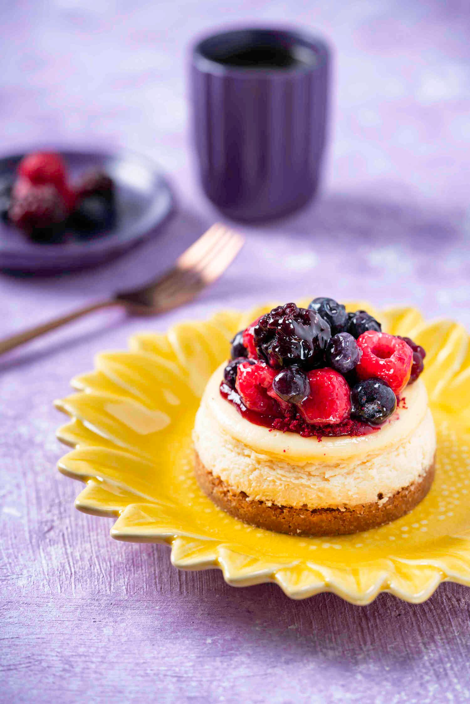 Orman Meyveli Cheesecake