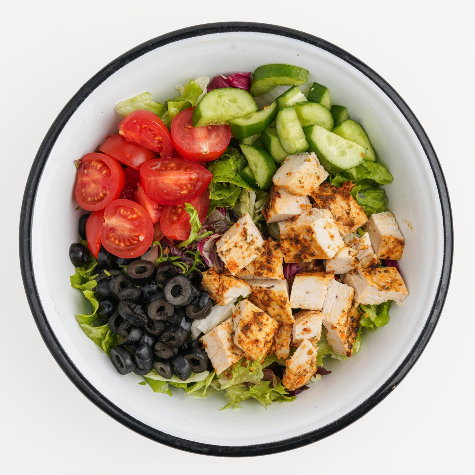 Tavuklu Akdeniz Salata