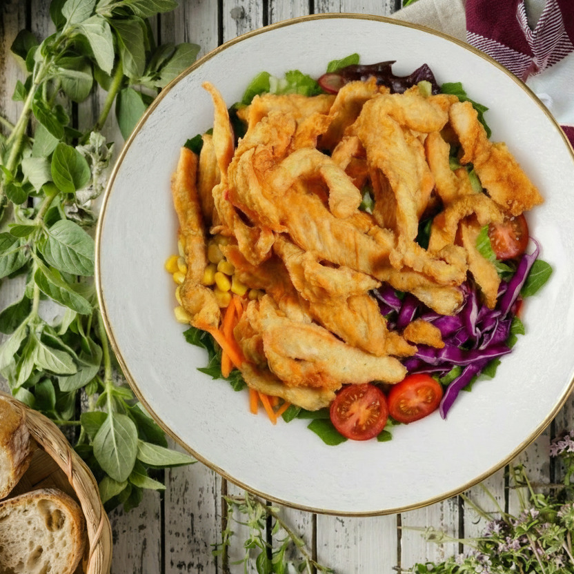 Çıtır Tavuk Salata