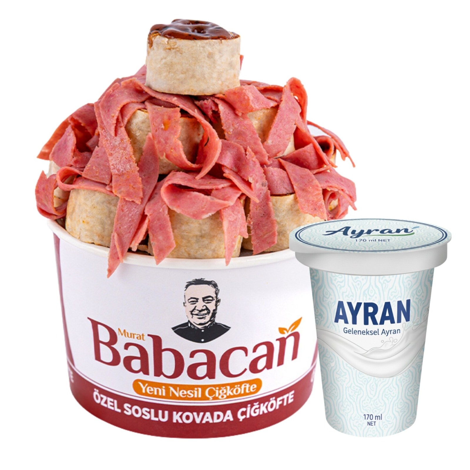 Babacan Kova & Ayran Menü