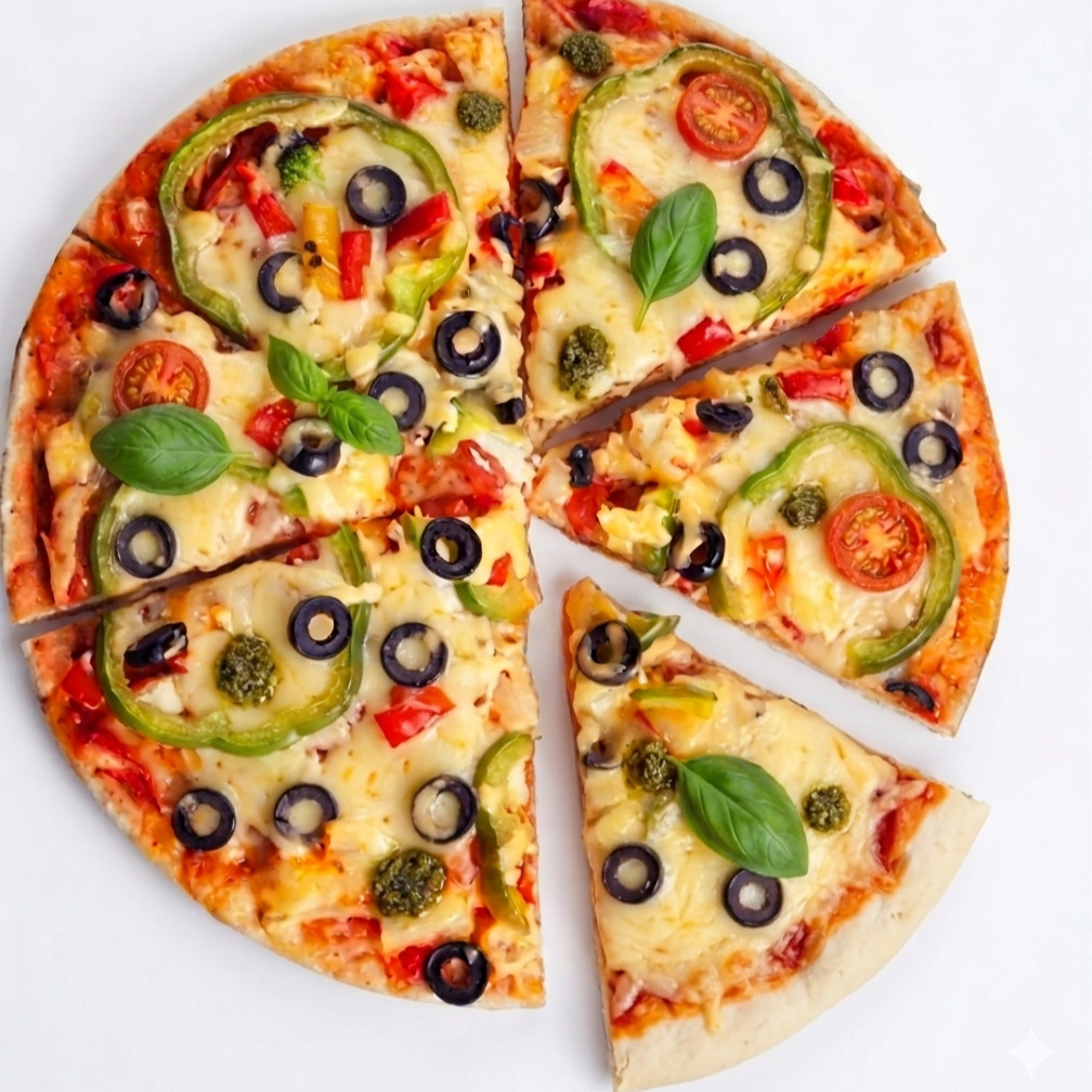 Vejateryan Pizza (Büyük Boy)