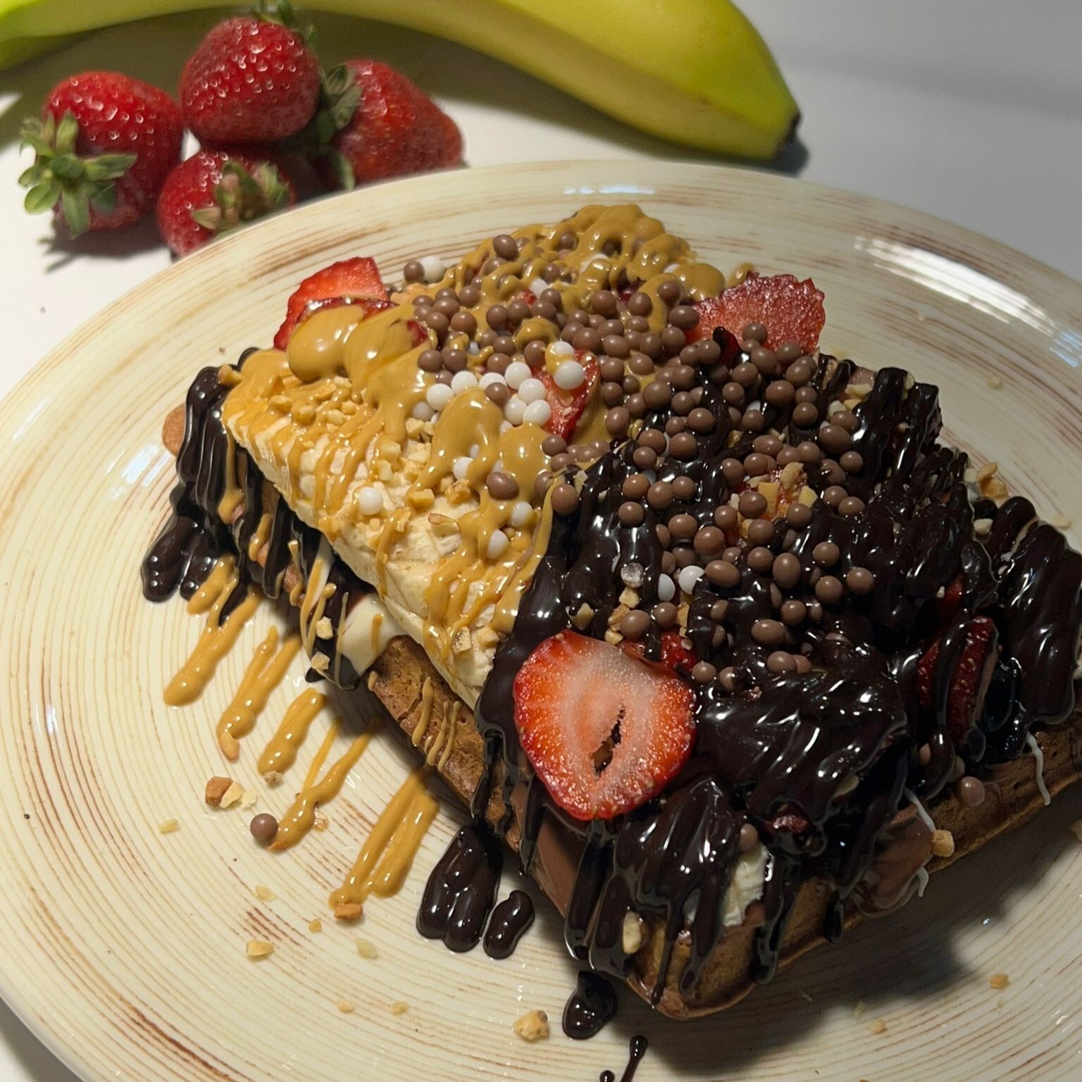 Berlin Karamel Waffle