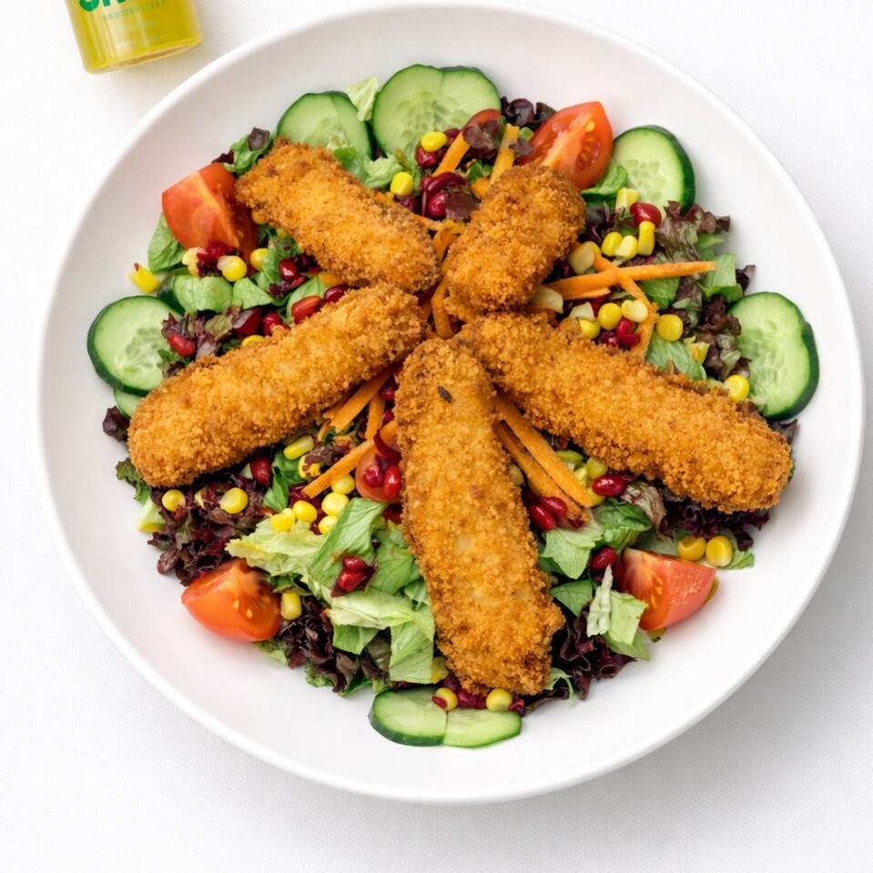 Çıtır Tavuk Salata