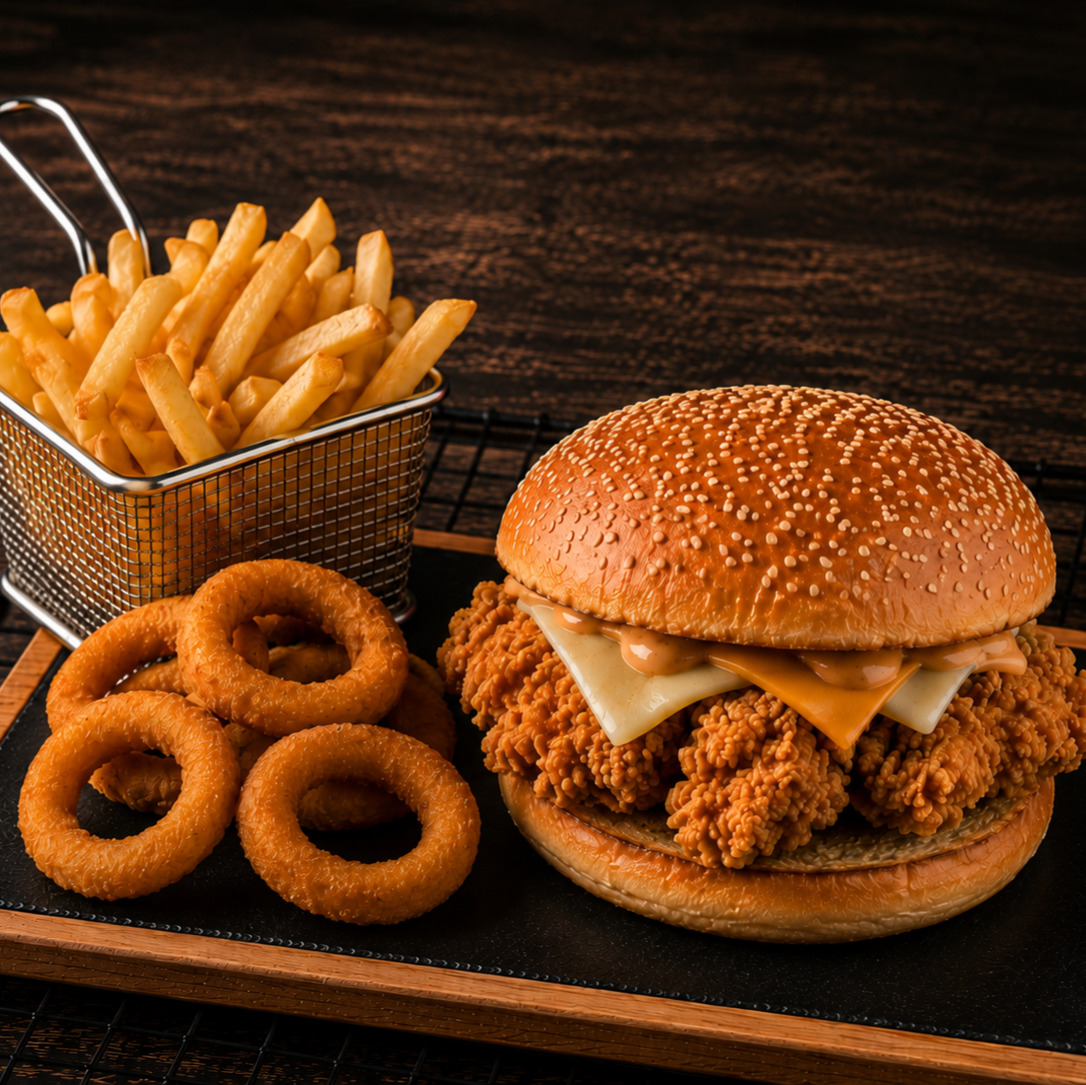 Prime Street Çıtır Tavuk Hamburger Menü