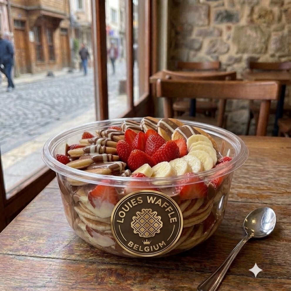 Mini Pancake Bowl (meyveli)