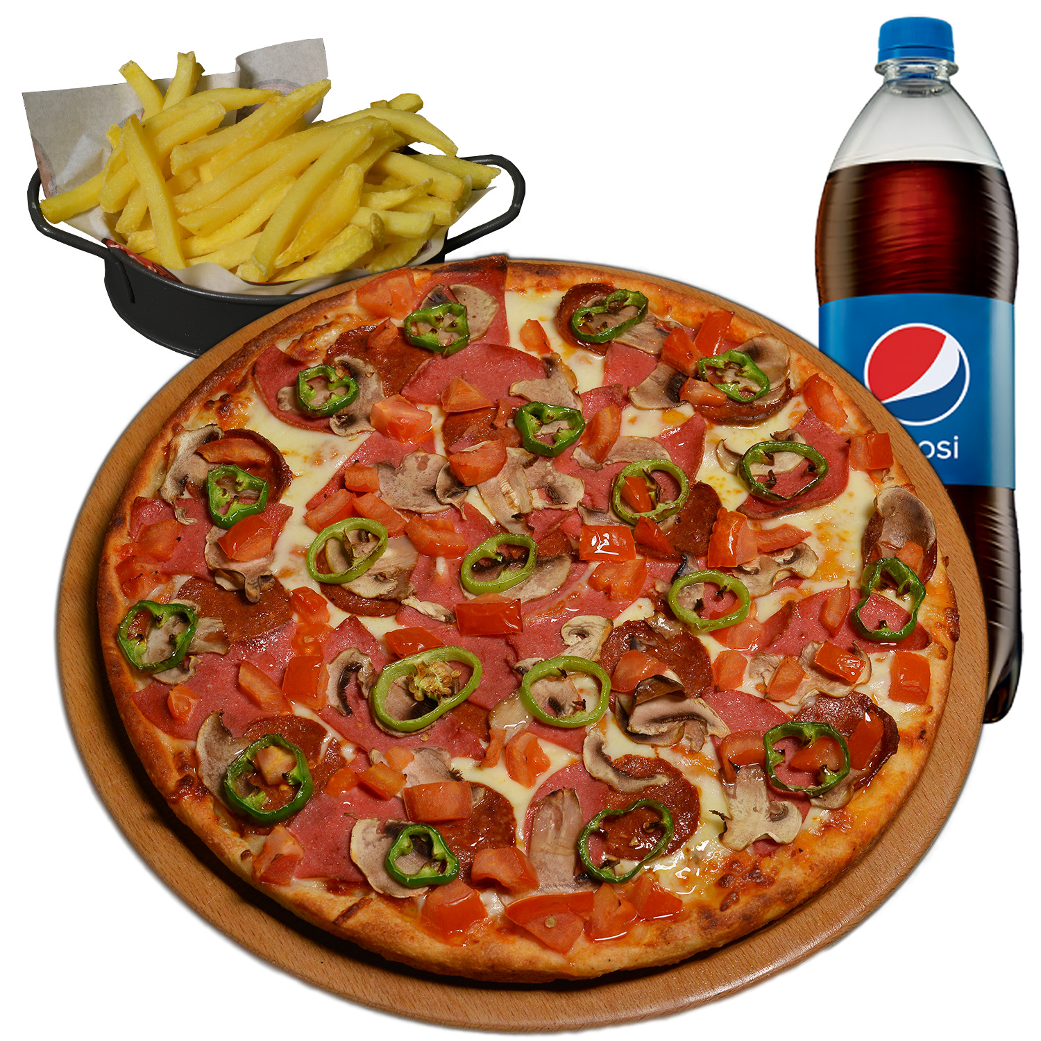 Karışık Pizza (Orta) Menü