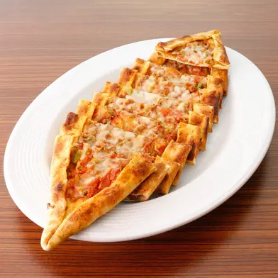 Kuşbaşılı Kaşarlı Pide (Açık)