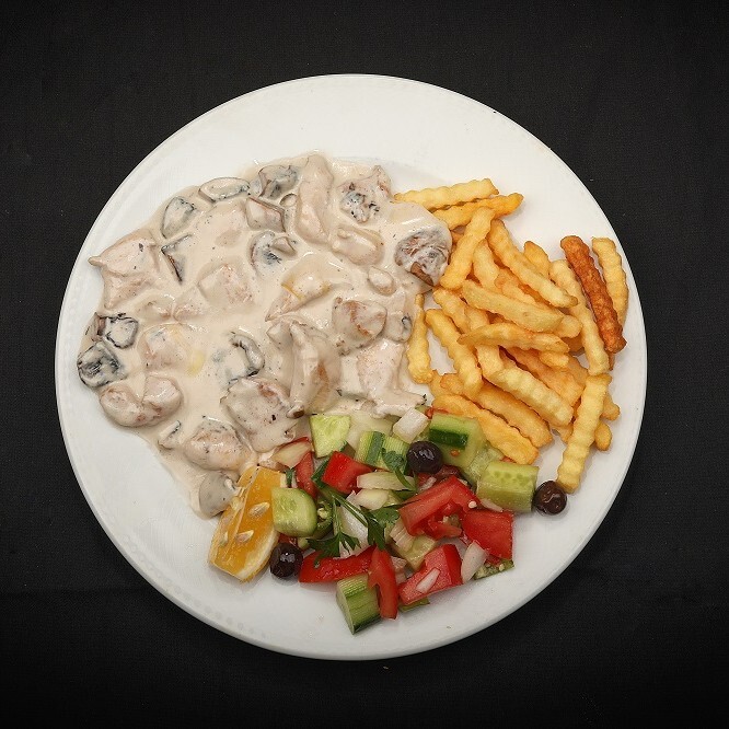 Kremalı Mantarlı Tavuk