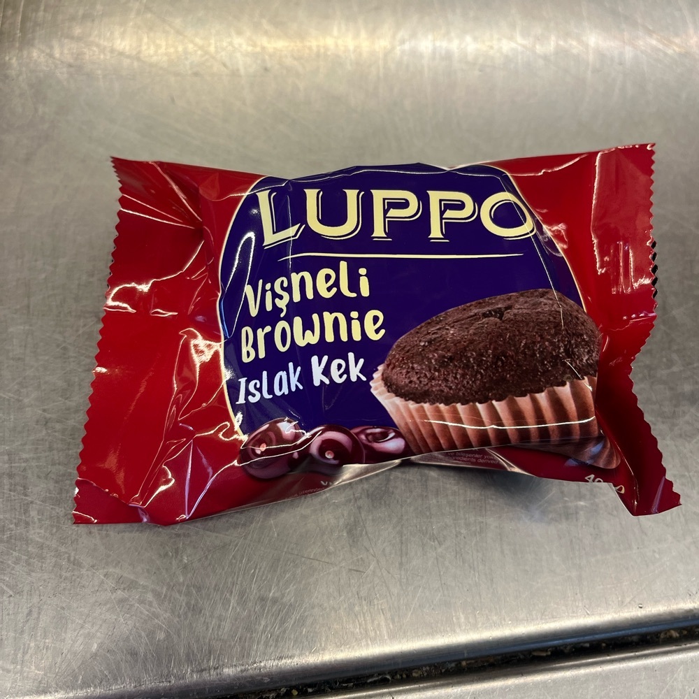 Luppo Vişneli Brownie Islak Kek (40gr)