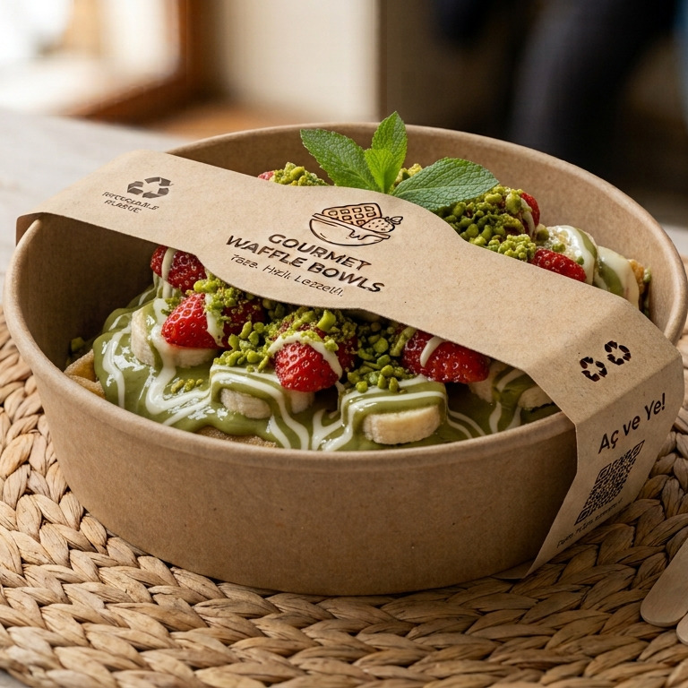 Yeşil Altın Waffle Bowls