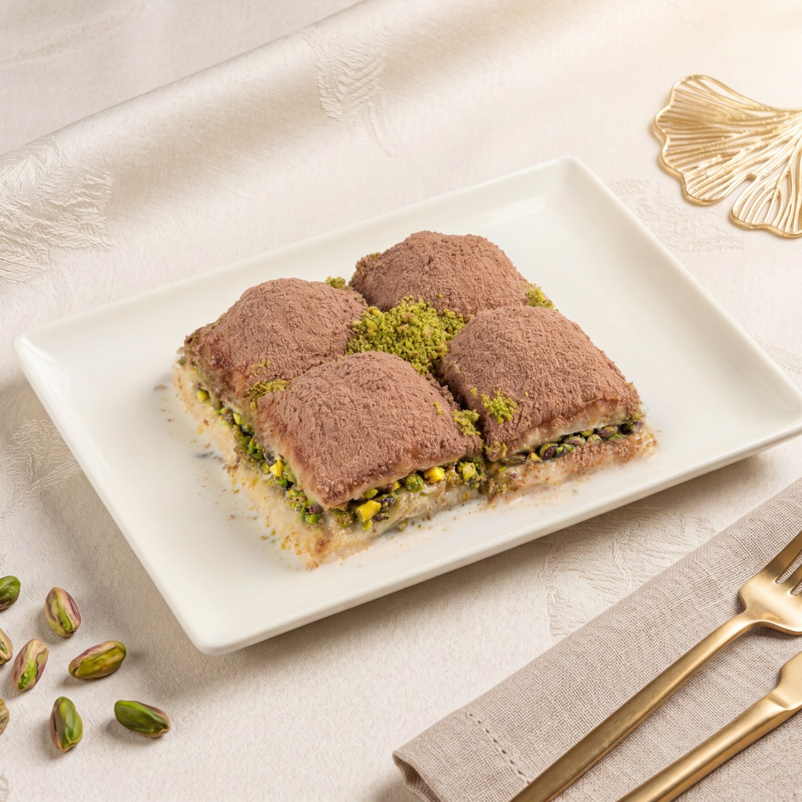 Fıstıklı Soğuk Baklava (500 Gr)