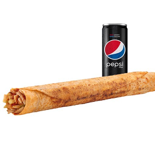 Tavuk Döner Dürüm (Large) Menü Fırsatı