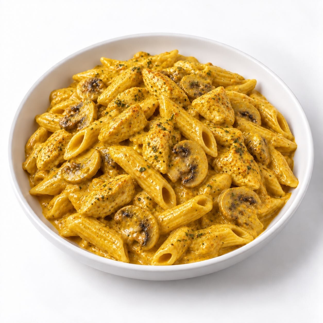 Tavuk Mantar Körili penne