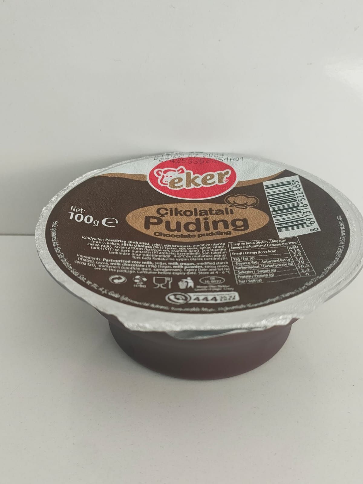 Çikolatalı Puding