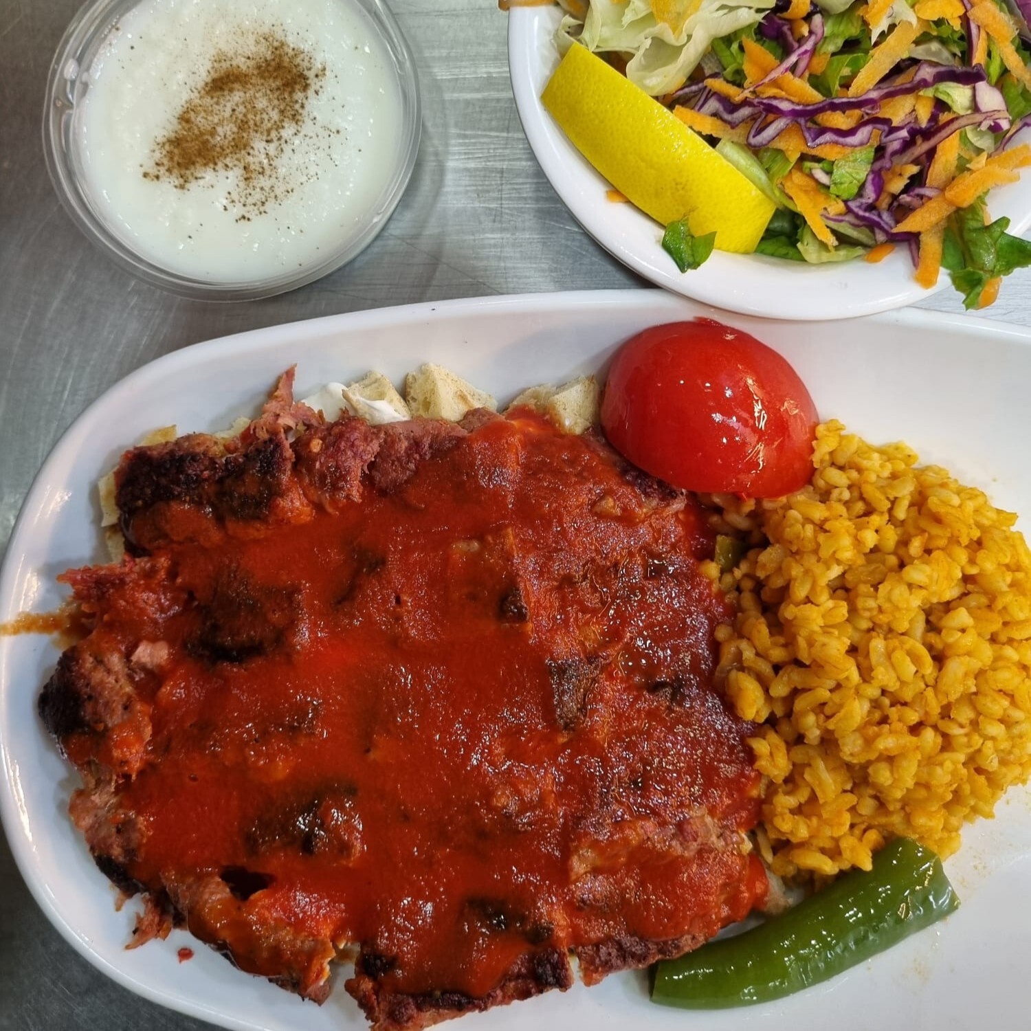 Yoğurtlu Adana Kebap Menü