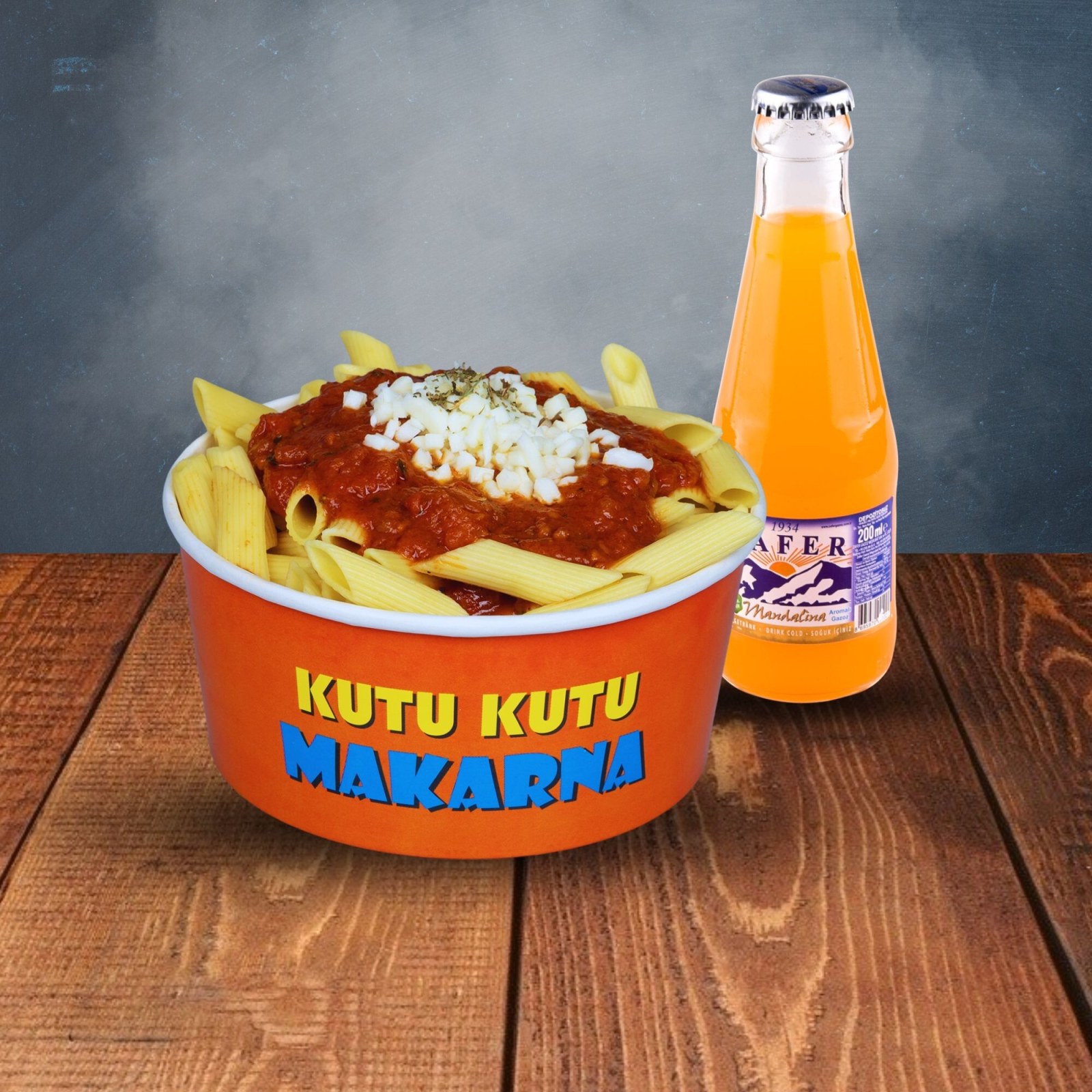 Penne Napolitan & Gazoz Menü