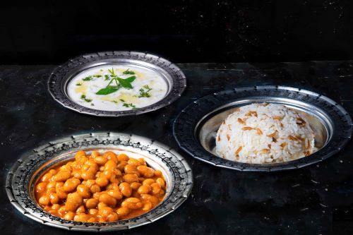 Etsiz Kuru Fasulye & Pilav & Cacık Menüsü