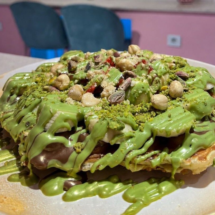 Yeşil Waffle