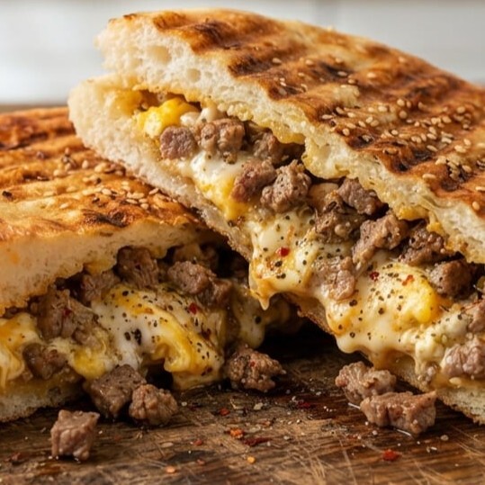 Bz Yumurtalı Kavurmalı Tost [Tostlab Saray]