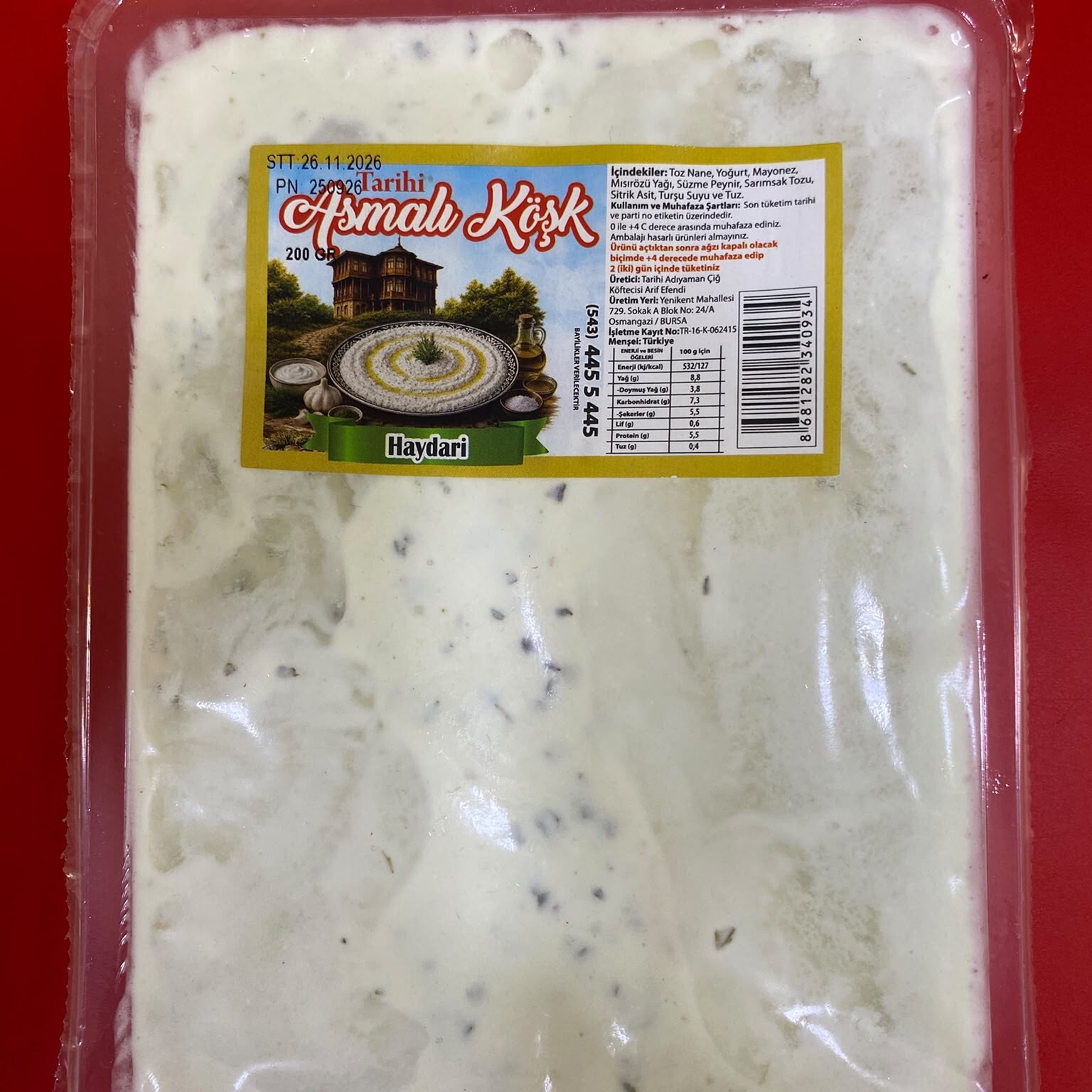 Haydari (200 gr)