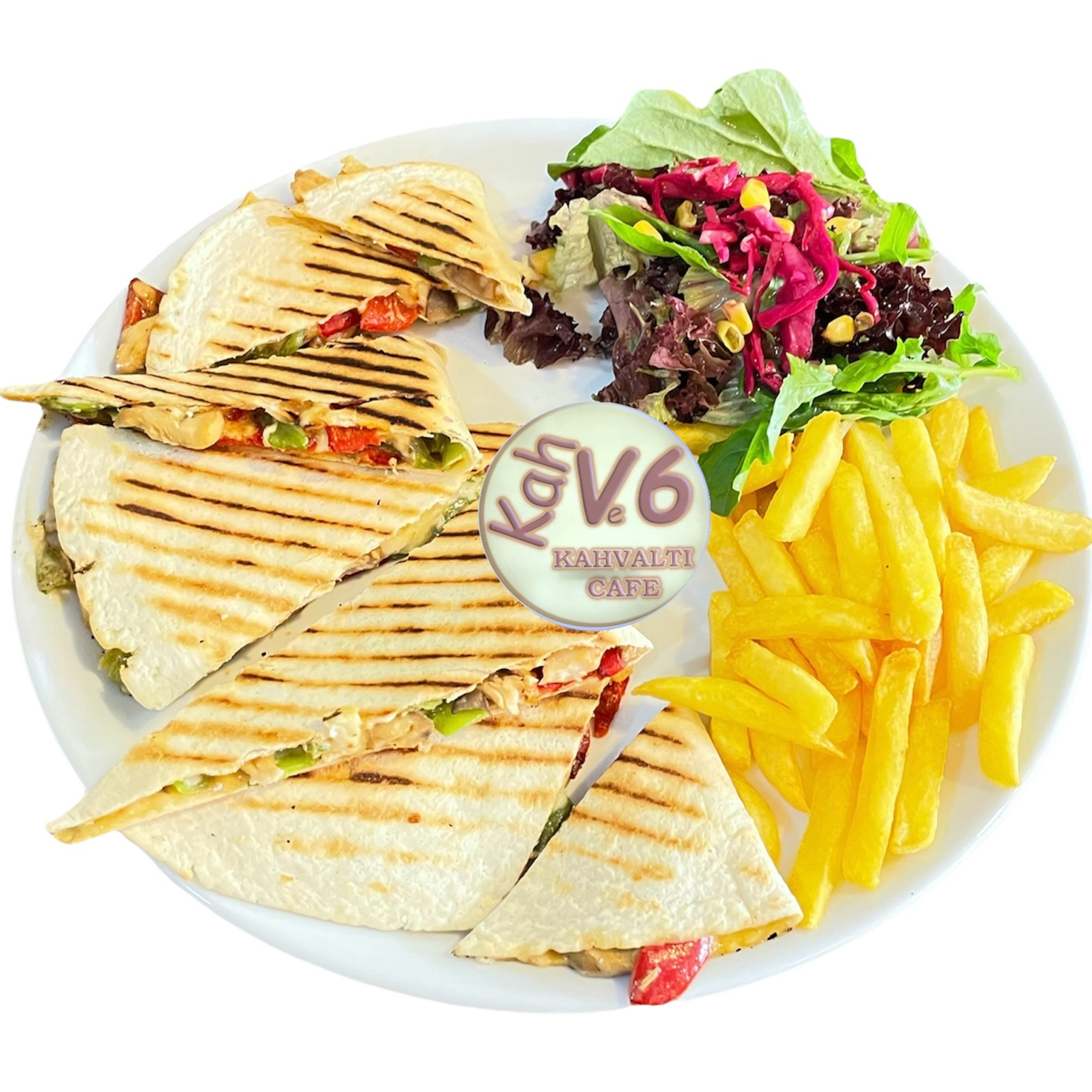 Kremalı Mantarlı Quasedilla