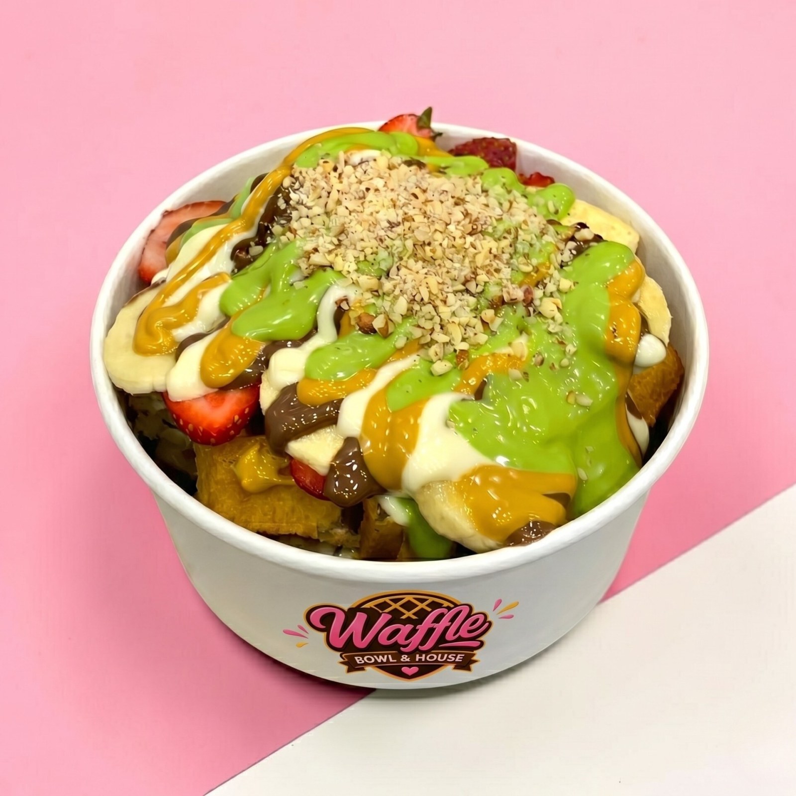 Derin Waffle Bowl (Küçük)