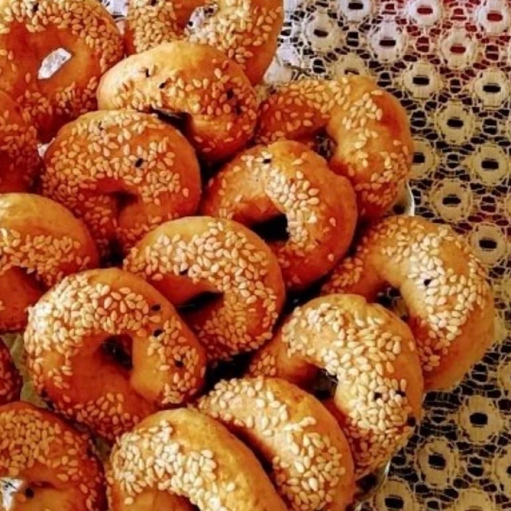 Susamlı Halka Kurabiye (porsiyon)