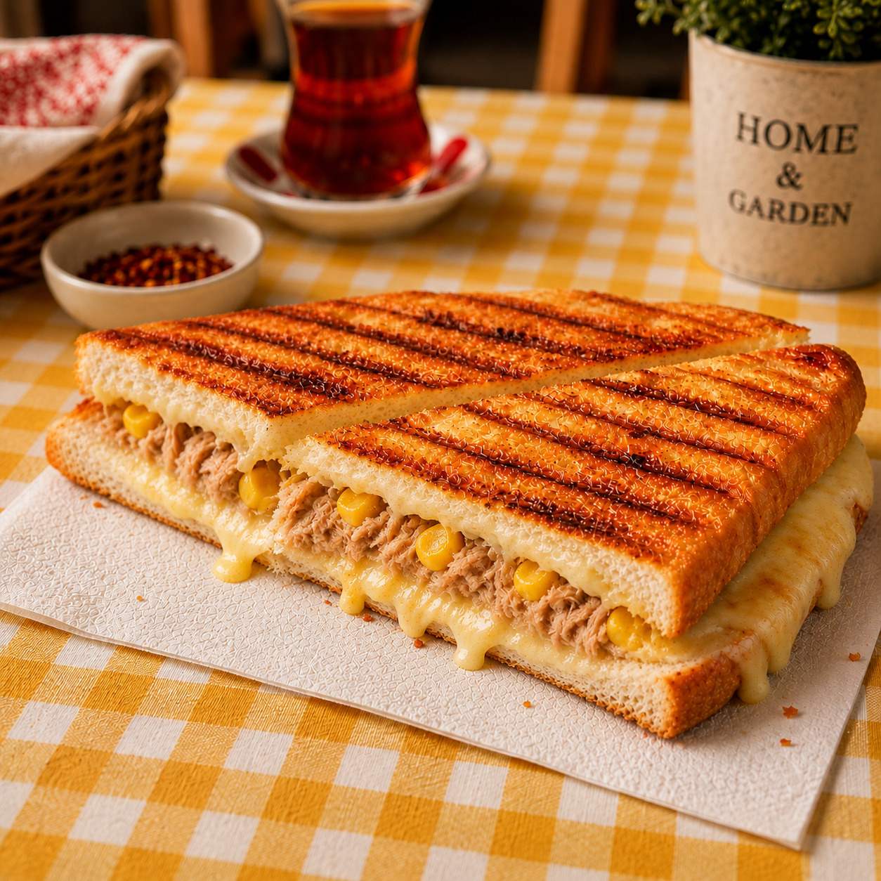 Ton Balıklı Tost