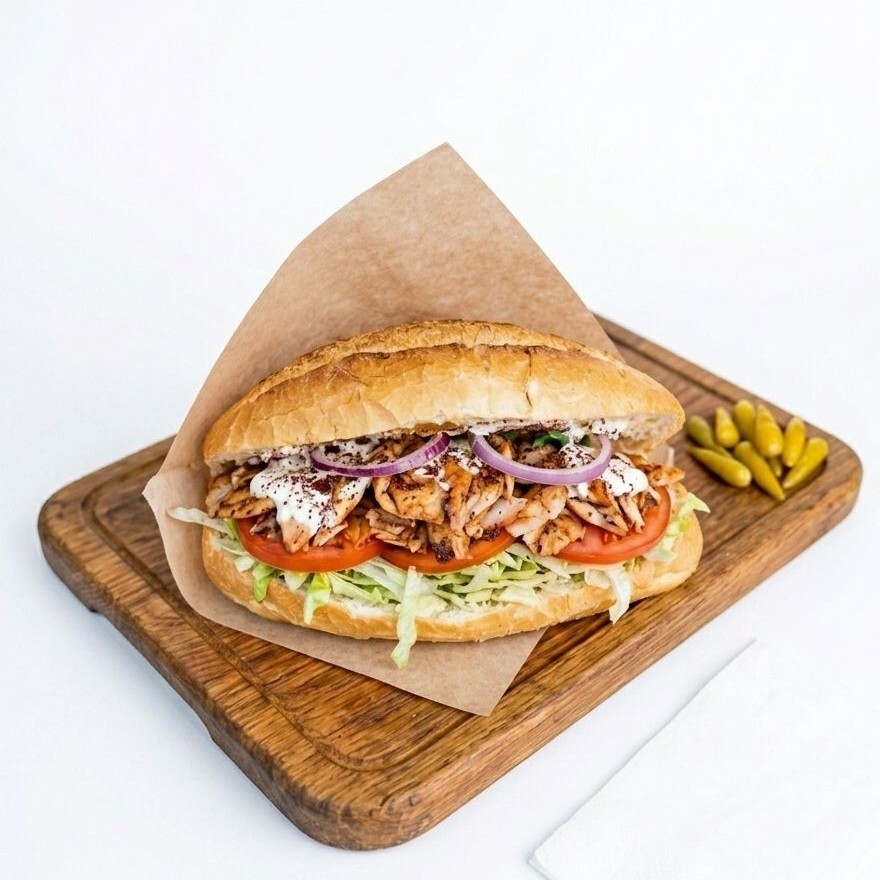 Tavuk Döner Ekmek (80-90 Gr)