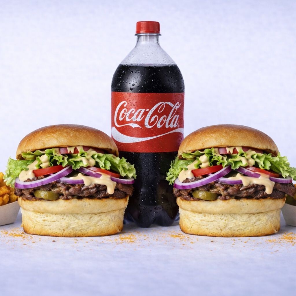 2'li klasik Burger Menü