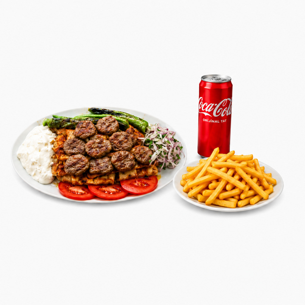 Pideli Köfte Menü (100 gr.)