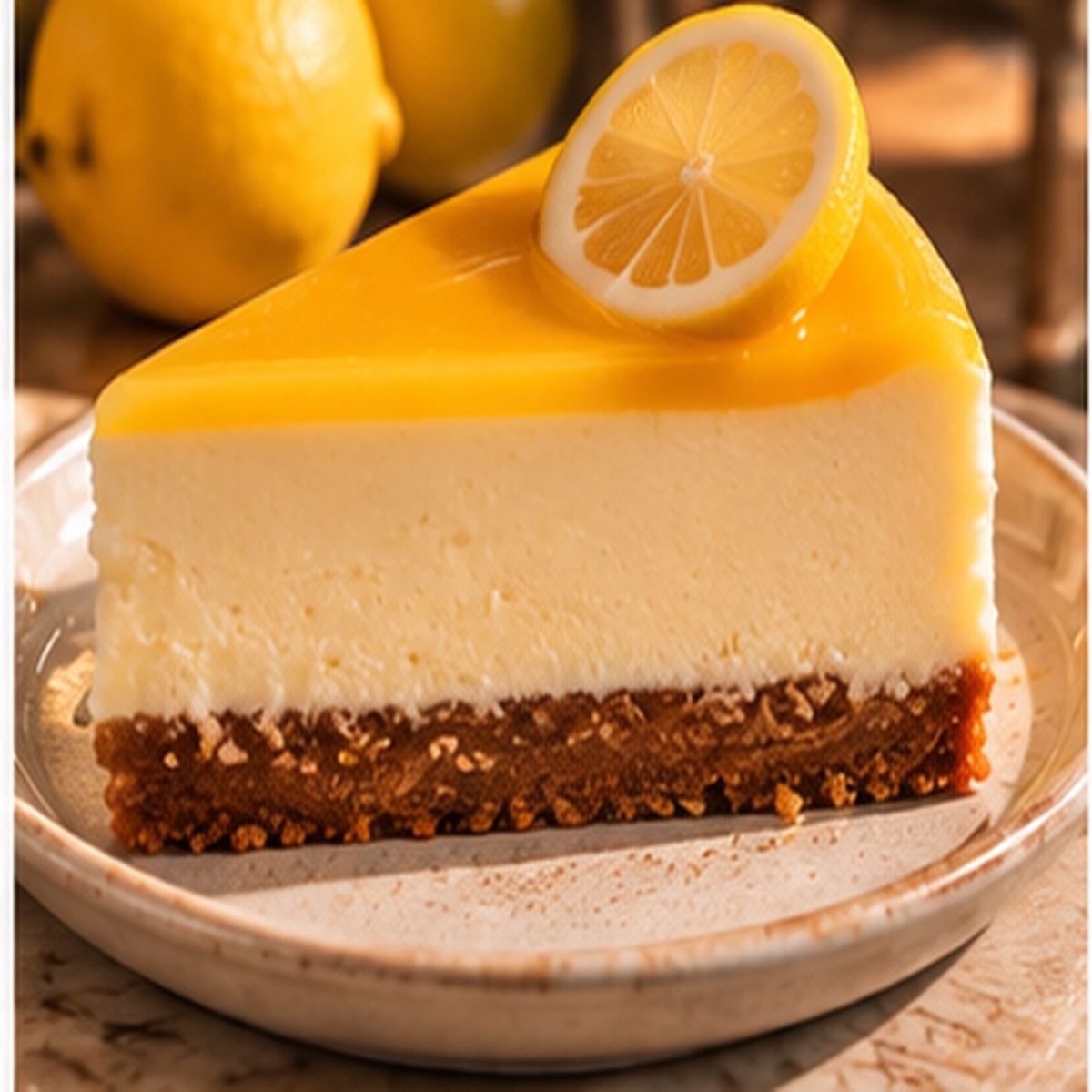 Limonlu Cheesecake