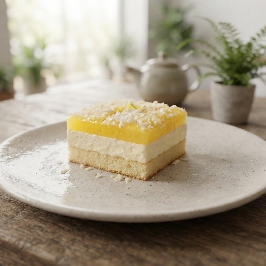 Limonlu Tart Dilimi Tane